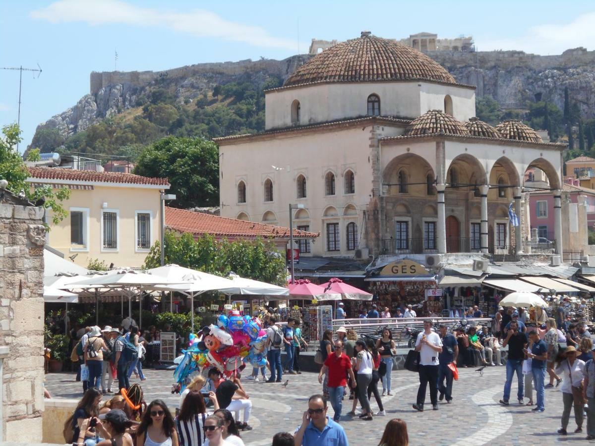 Monastiraki Flea Market & Metro Station Appartment Atény Exteriér fotografie