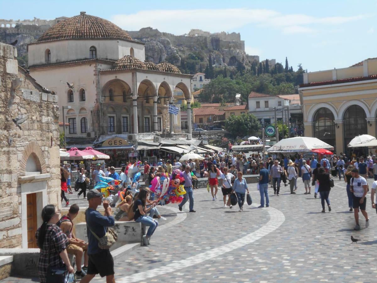 Monastiraki Flea Market & Metro Station Appartment Atény Exteriér fotografie